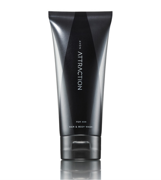 Шампунь-гель для душу Avon Attraction для Нього (200 мл)