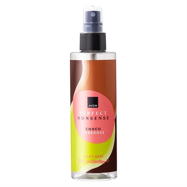 Парфумований спрей для тіла Perfect Nonsense Choco Tuberose, 200 мл Парфумований спрей для тіла Perfect Nonsense Choco Tuberose, 200 мл